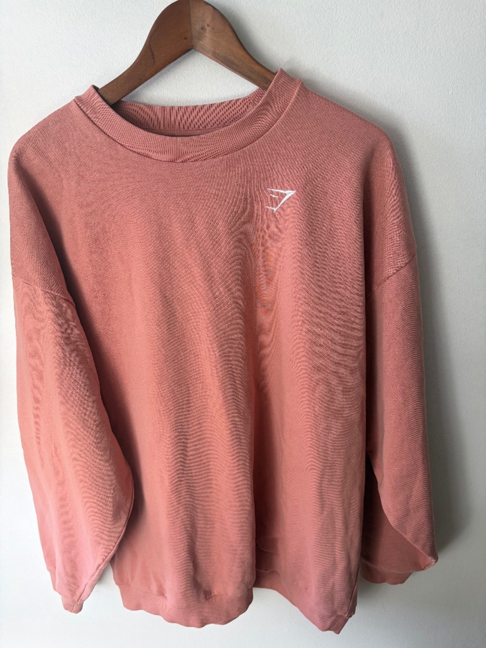 Gymshark Rest Day Sweatshirt Rose Terracotta Taille M Oversized